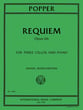Requiem, Op. 66 Cello Trio and Piano cover
